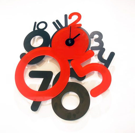 RELÓGIO DE PAREDE NUMBERS