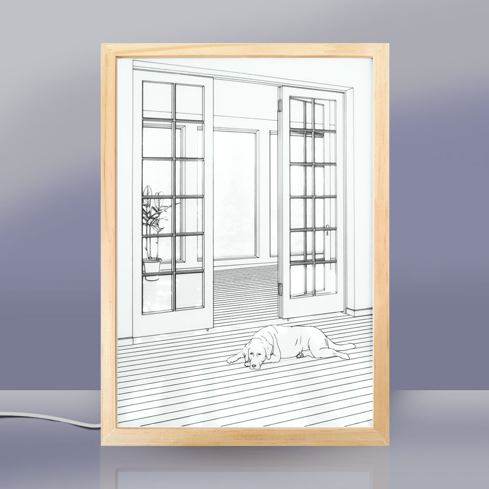 Quadro iluminado decorativo - Imagem 2